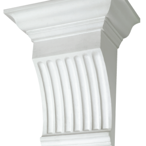 Fluted Plaster Corbel