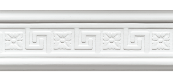 Georgian Decorative Dado Rail 105x20mm with traditional Ornate detail.