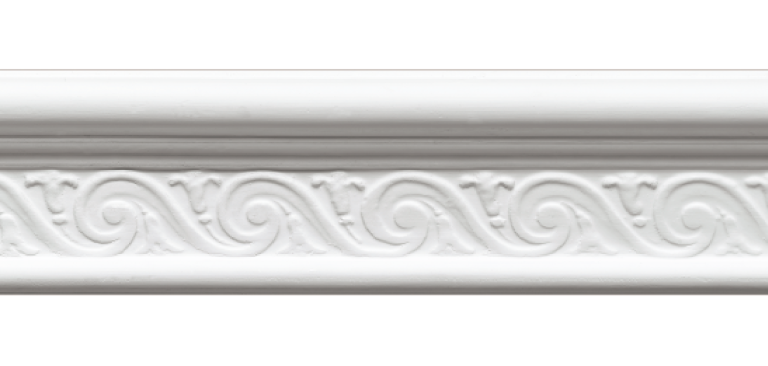 Victorian Decorative Dado Rail 70x22mm with traditional Ornate detail.