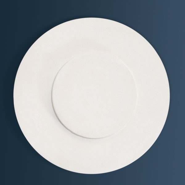 Art Deco Decorative plaster ceiling rose 324mm diameter with traditional Ornate, Leaf detail