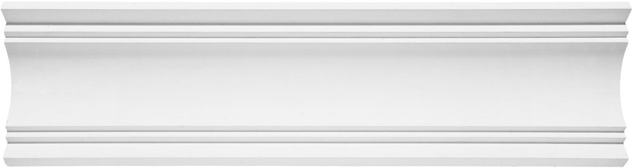 Medium Art Deco Cove Lighting Cornice Art Deco plain Lighting cornice 140x160mm - 3.0m with Plain Cove design for LED lighting.