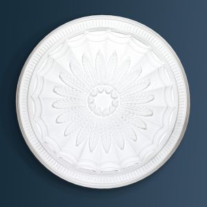 Georgian Decorative plaster ceiling rose 695mm diameter with traditional Ornate, Leaf detail