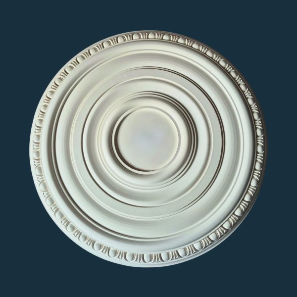 Georgian Decorative plaster ceiling rose 740mm diameter with traditional Ornate, Egg & Dart detail