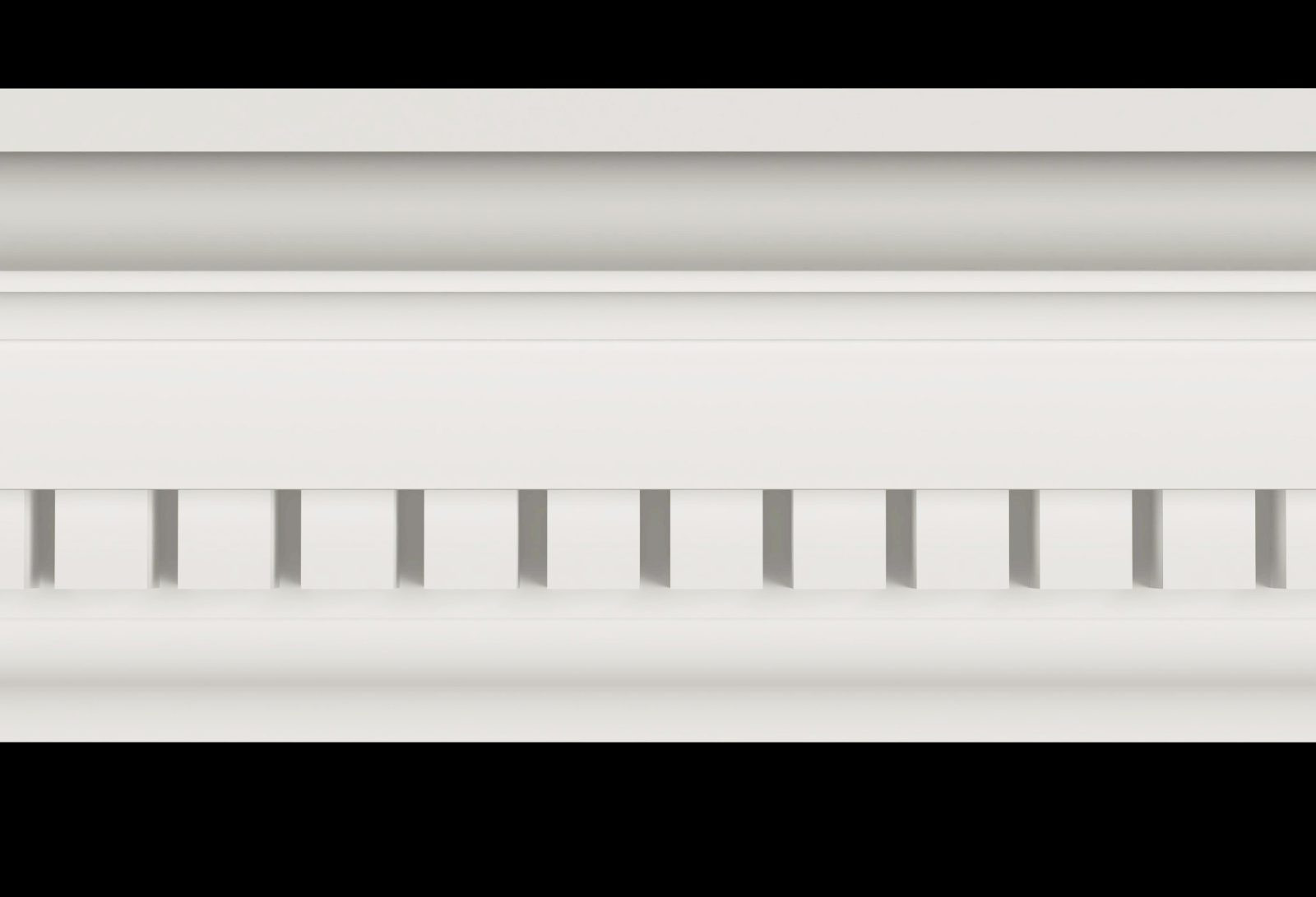 Small Dentil Cornice - 3m
