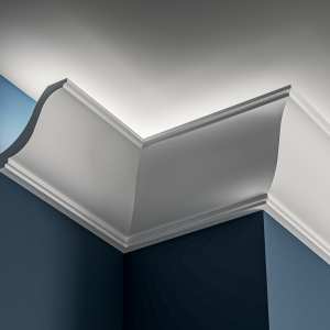 Georgian Lighting cornice 100x95mm - 3.0m with Plain Ogee design for LED lighting.
