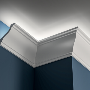 Georgian Lighting cornice 110x120mm - 3.0m with Plain Ogee design for LED lighting.