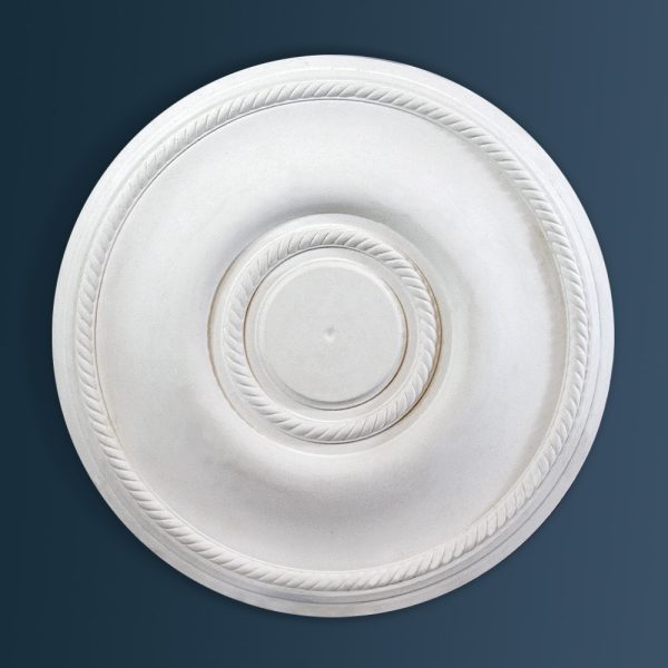 Georgian Ornate plaster ceiling rose 380mm diameter with traditional Ornate, Floral detail