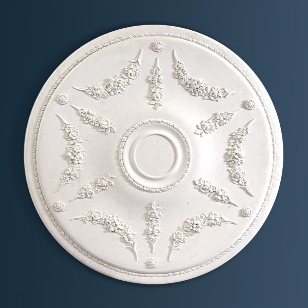 Georgian Ornate plaster ceiling rose 520mm diameter with traditional Ornate detail