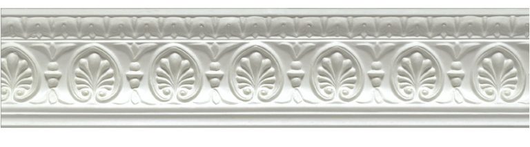Georgian ornate plaster cornice 100x165mm - 3.0m, in a Ornate Floral design