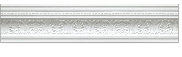 Georgian ornate plaster cornice 105x100mm - 3.0m, in a Ornate design
