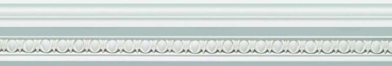 Georgian ornate plaster cornice 120x115mm - 3.0m, in a Egg & Dart Ornate design