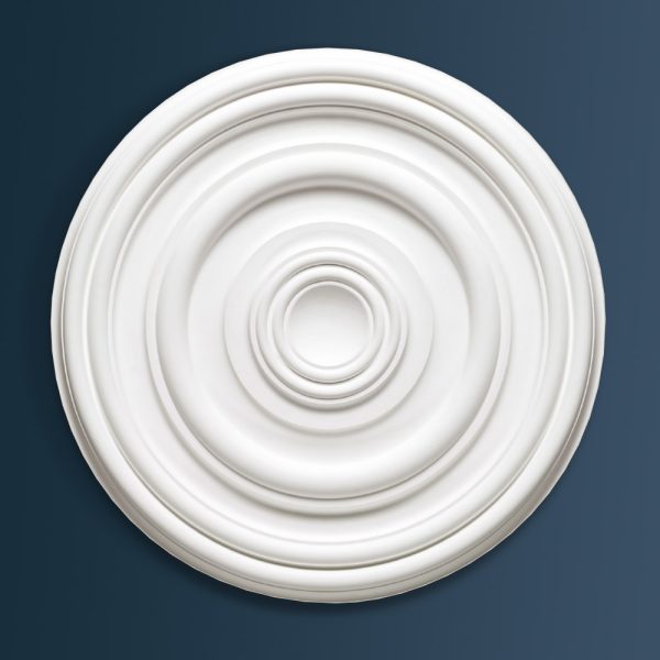 Georgian Plain plaster ceiling rose 915mm diameter with traditional Plain detail