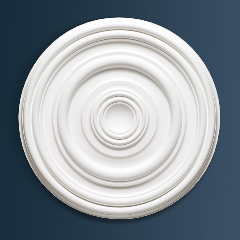 Georgian Plain plaster ceiling rose 915mm diameter with traditional Plain detail