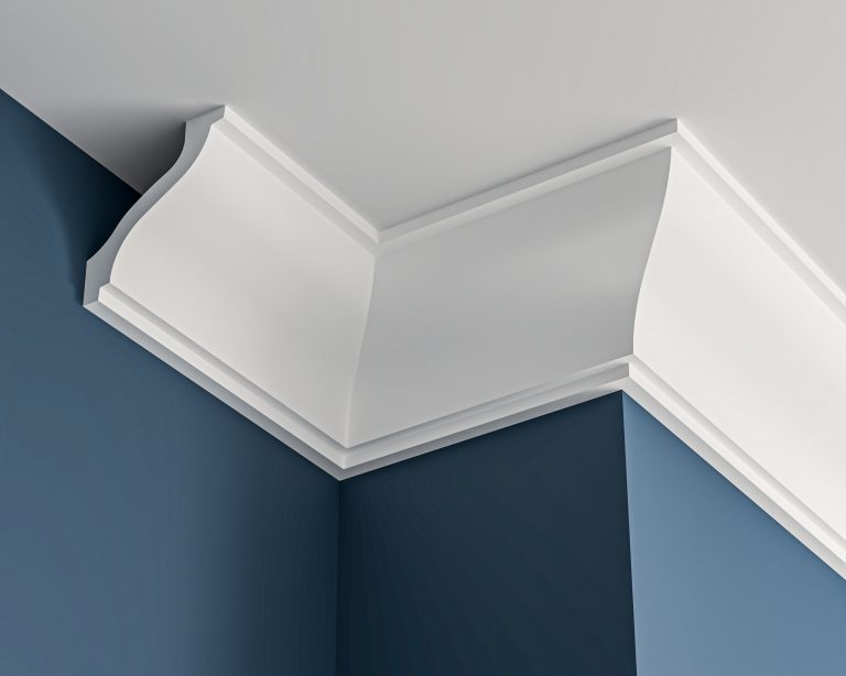 Georgian plaster cornice 160x170mm - 3.0m, in a Plain Ogee design