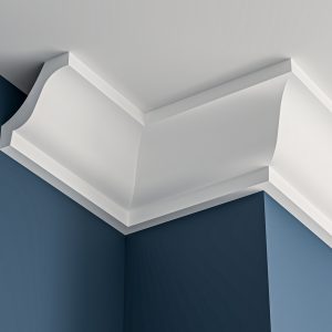 Georgian plaster cornice 70x70mm - 3.0m, in a Plain Ogee design
