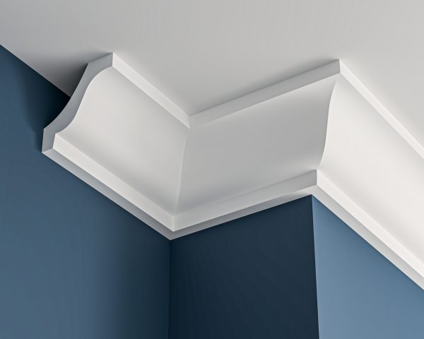 Georgian plaster cornice 70x70mm - 3.0m, in a Plain Ogee design