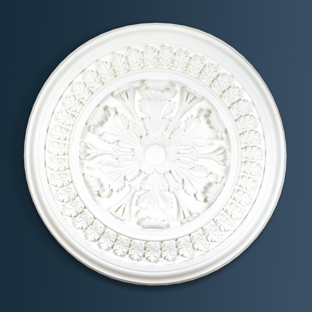 Grand St James Plaster Ceiling Rose Victorian Decorative plaster ceiling rose 1090mm diameter with traditional Ornate, Leaf detail