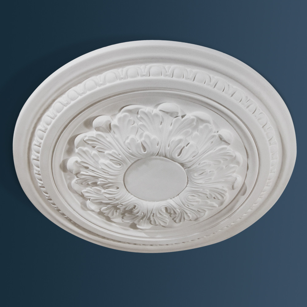 Egg & Dart Acanthus Ceiling Rose WCP-03 - 400mm Victorian & Georgian Elegance