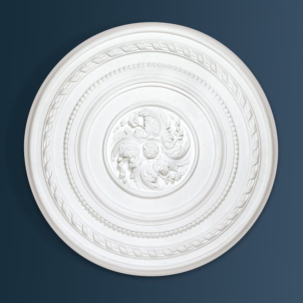 Victorian Decorative plaster ceiling rose 640mm diameter with traditional Ornate, Floral detail
