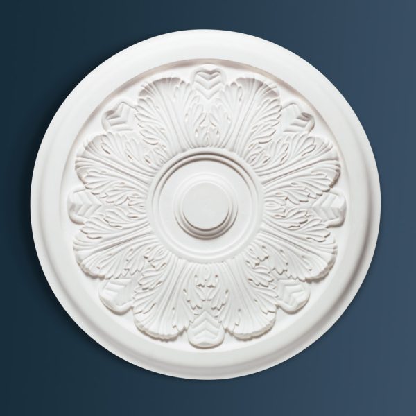 Victorian Decorative plaster ceiling rose 770mm diameter with traditional Ornate, Floral detail