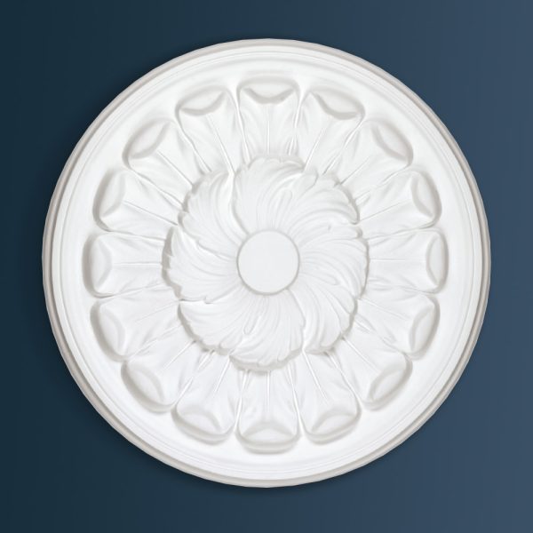 Victorian Ornate plaster ceiling rose 510mm diameter with traditional Ornate, Leaf detail