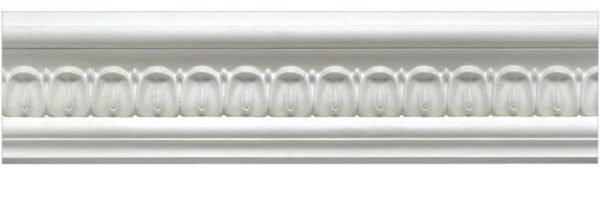 Victorian ornate plaster cornice 110x140mm - 3.0m, in a Ornate Leaf design