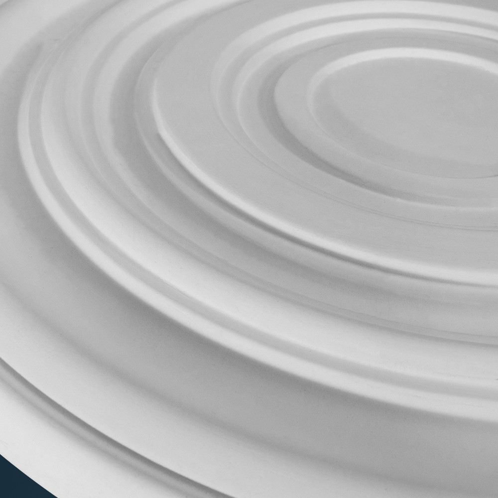 Essex Plain Ceiling Rose WCP-08 - 480mm Georgian Elegance