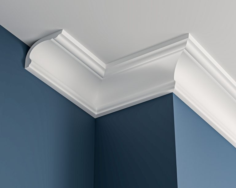 Victorian plaster cornice 110x70mm - 3.0m, in a Plain Cove design