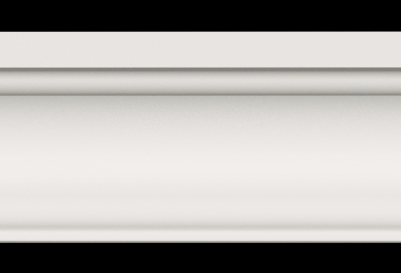 Small Swan Neck Cornice - 3m